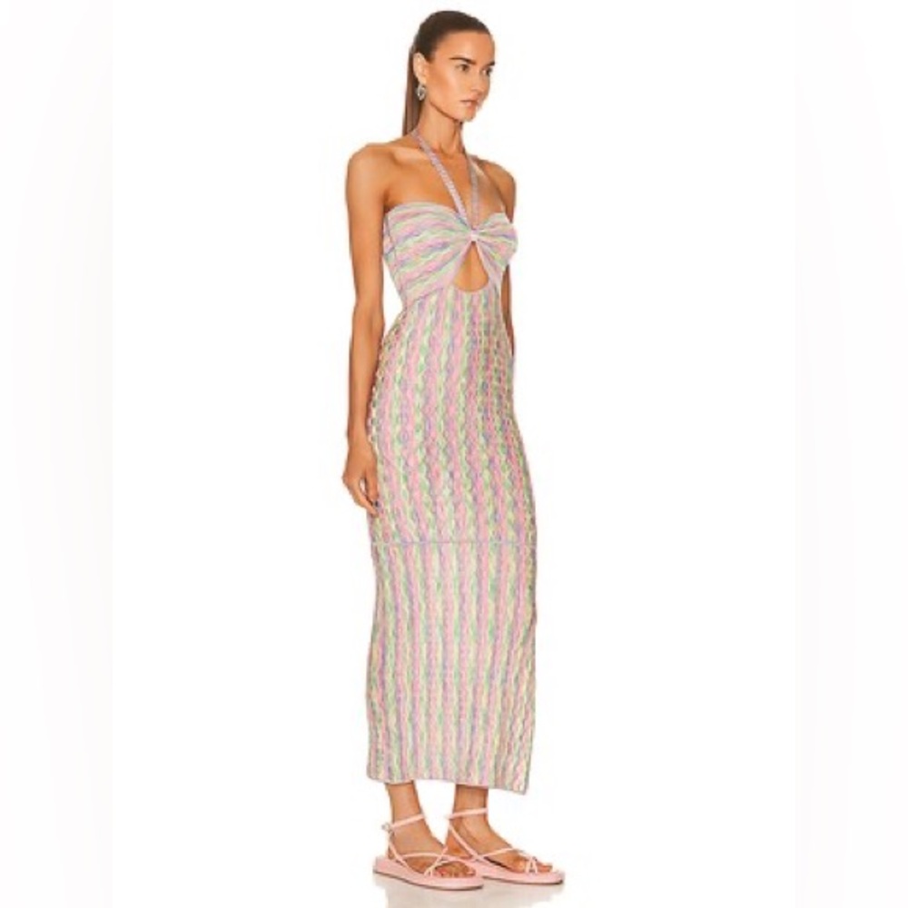 Alexis Amour Space-Dyed Knit Midi-Dress - Picture 3 of 10